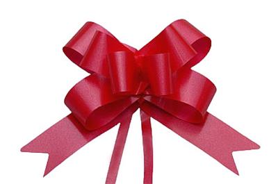 MOÑO RAPIDO MEDIO LISO x  50 u. Rojo