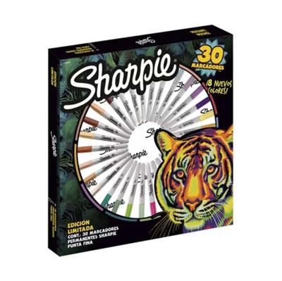 MARCADOR SHARPIE RETRATOS x 30 u.