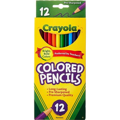 LAPICES CRAYOLA x 12 Largos