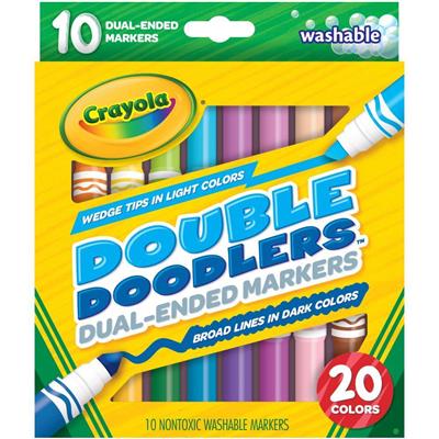 MARCADOR CRAYOLA DOUBLE DOODLERS