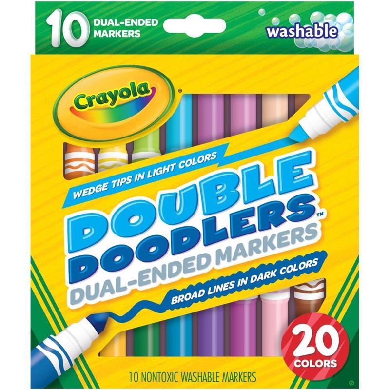 MARCADOR CRAYOLA DOUBLE DOODLERS