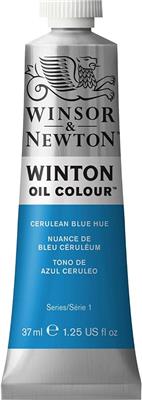 OLEO W&N WINTON x 37 ml. Tono de Azul Ceruleo