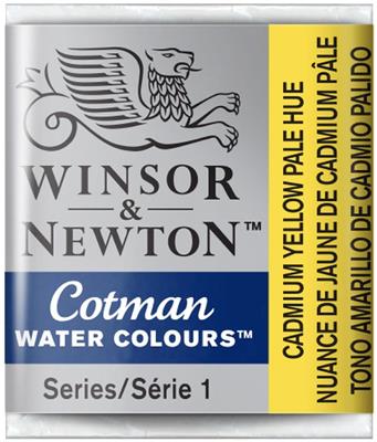 ACUARELA W&N COTMAN 1/2 PAN Amarillo de Cadmio Claro