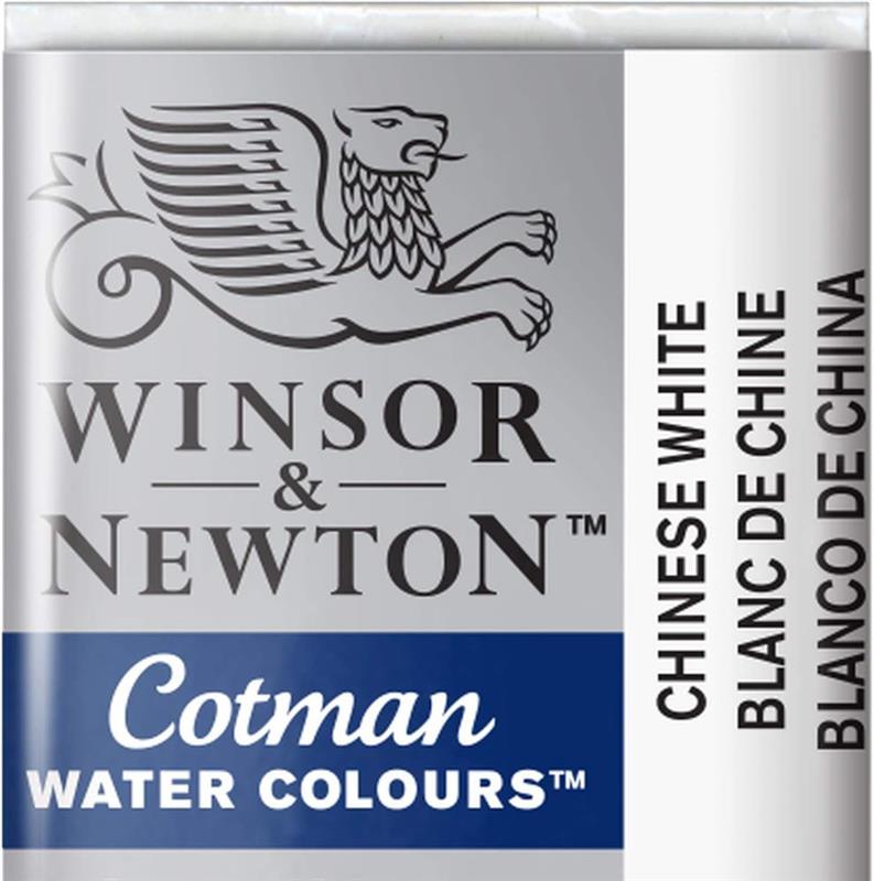 ACUARELA W&N COTMAN 1/2 PAN Blanco de China