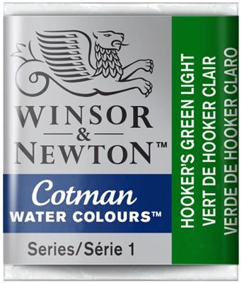 ACUARELA W&N COTMAN 1/2 PAN Verde Claro