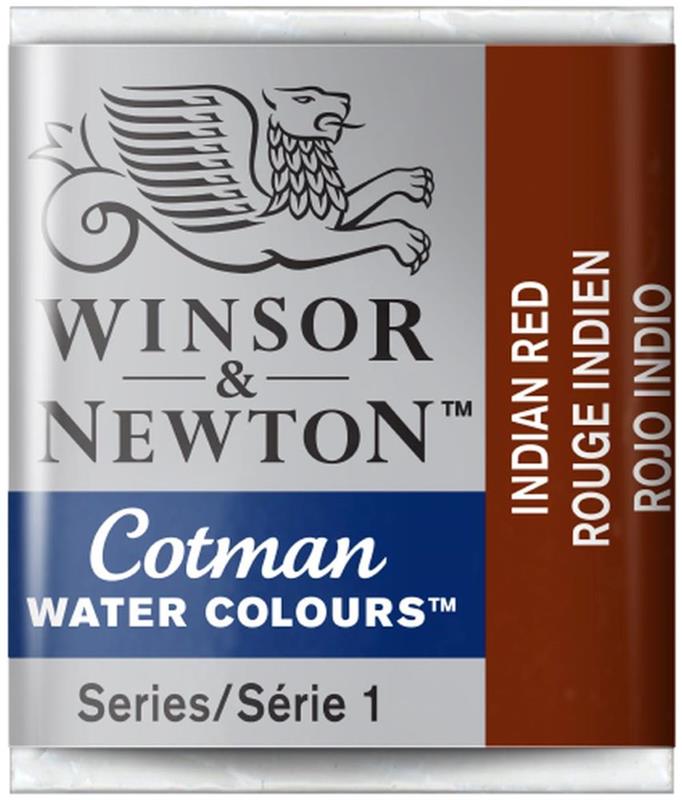 ACUARELA W&N COTMAN 1/2 Rojo Indio