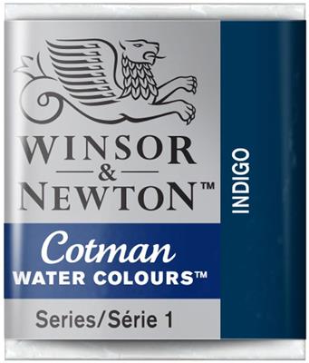 ACUARELA W&N COTMAN 1/2 PAN INDIGO