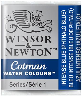 ACUARELA W&N COTMAN 1/2 PAN Azul Intenso