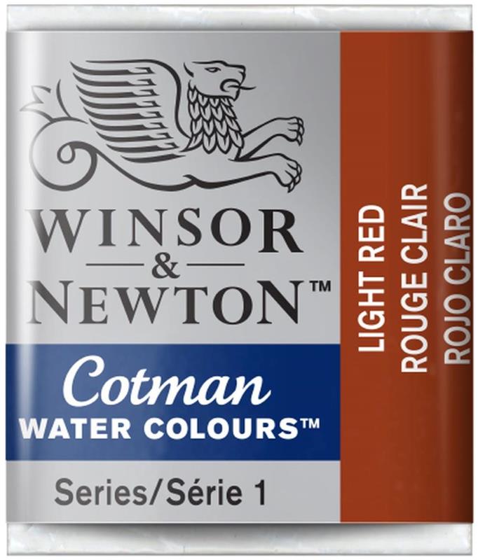 ACUARELA W&N COTMAN 1/2 Rojo Claro