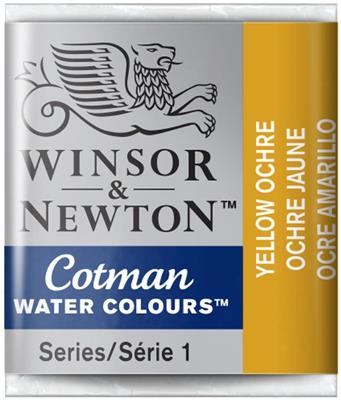 ACUARELA W&N COTMAN 1/2 PAN Amarillo Ocre