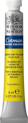 ACUARELA W&N COTMAN 8 ml. Tono Amarillo de Cadmio Pálido