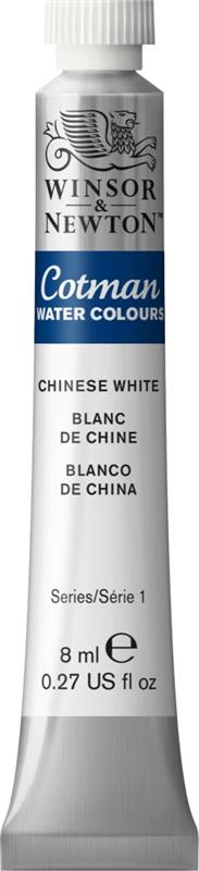ACUARELA W&N COTMAN 8 ml. Blanco de China