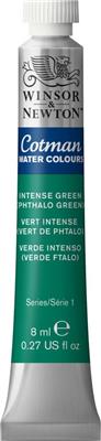 ACUARELA W&N COTMAN 8 ml. Verde Intenso