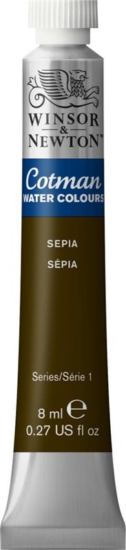 ACUARELA W&N COTMAN 8 ml. Sepia