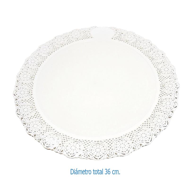 PLATO BLONDA Ø 36 cm.