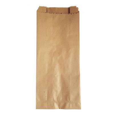 BOLSA DE PAPEL AMERICANA Nº 6L Kraft x 100 u.