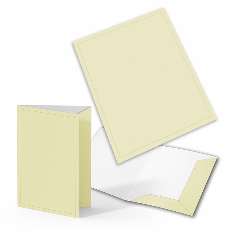 CARPETA PRESENTACION x 12 u. Amarillo