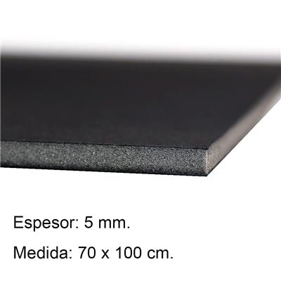 FOAMBOARD NEGRO 70x100 cm.