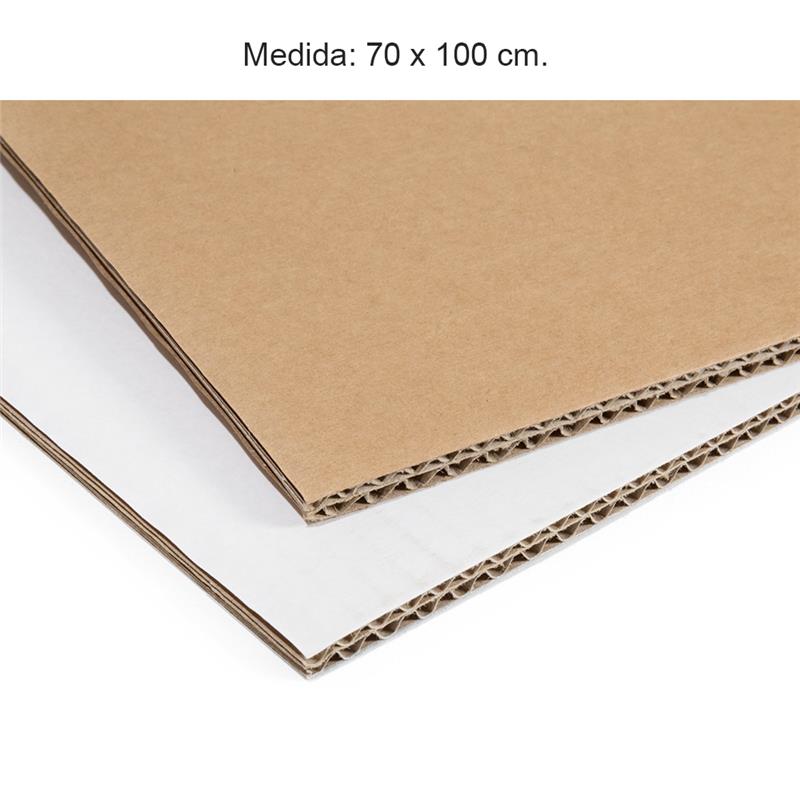 CARTON CORRUGADO DOBLE PLANCHA