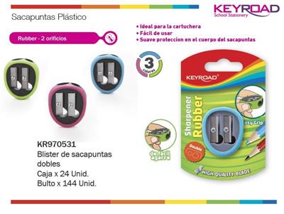 SACAPUNTA KEYROAD RUBBER 2 Orificios