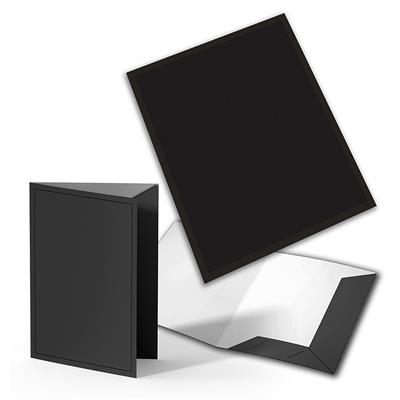 CARPETA PRESENTACION x 12 u. Negra