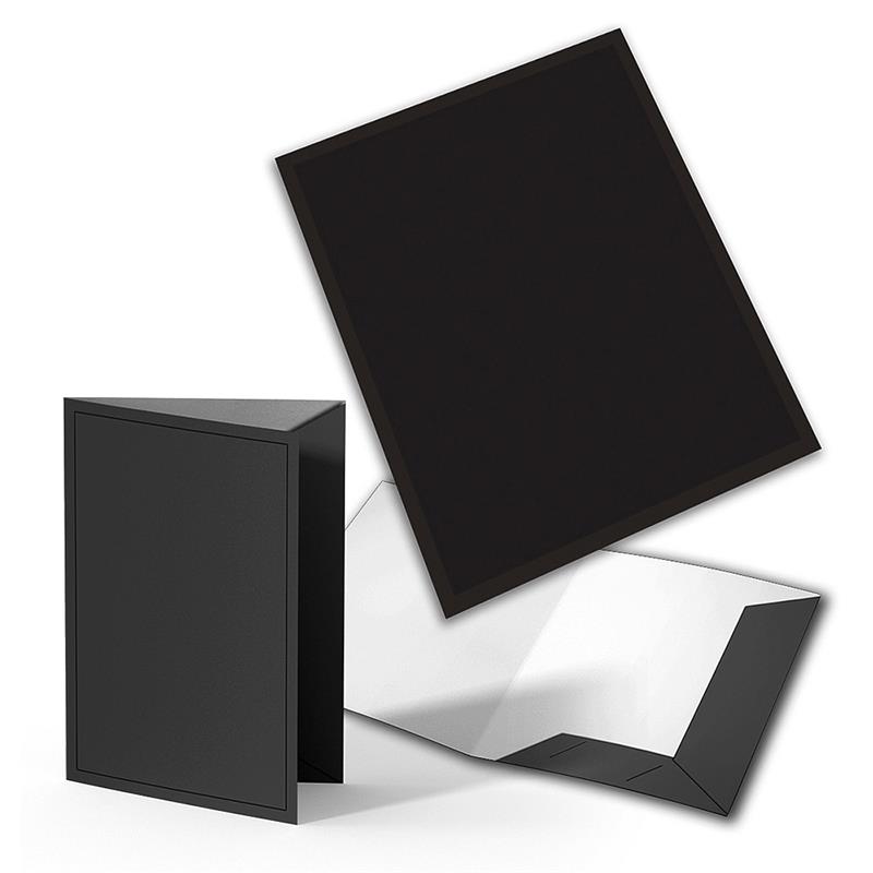 CARPETA PRESENTACION x 12 u. Negra