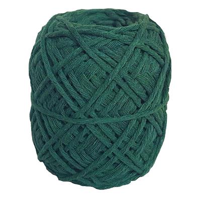 HILO ALGODON MACRAME Verde Navidad