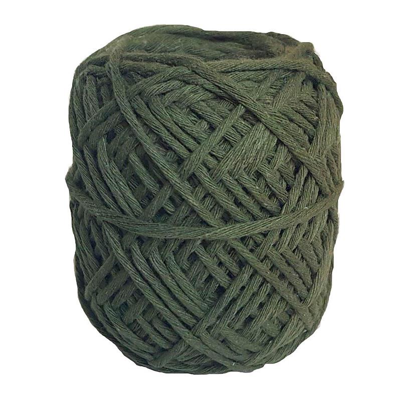 HILO ALGODON MACRAME Verde Musgo