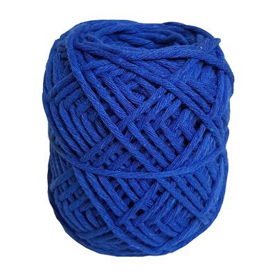 HILO ALGODON MACRAME Azul Francia