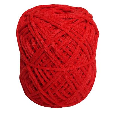 HILO ALGODON MACRAME Rojo