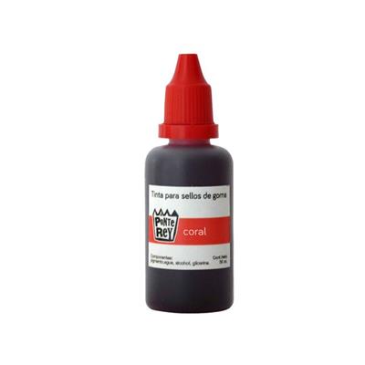 TINTA PARA SELLO AL AGUA Coral