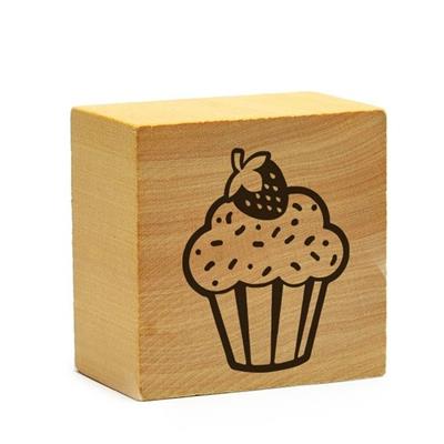 SELLO MADERA Gr. Cup Cake