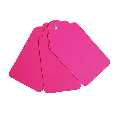 ETIQUETA TAG 4,1 x 8,3 x 50 u. Fucsia