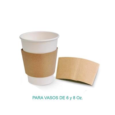 COLLARIN VASO 6 y 8 Oz. x 50 u.
