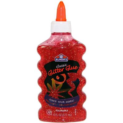 Elmers Glitter Classic Pegamento Rojo 177ml