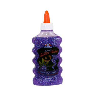 ADHESIVO ELMERS GLITTER x 177 ml. Violeta.