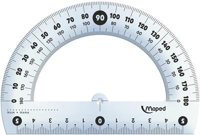 TRANSPORTADOR MAPED 180º ESSENCIAL