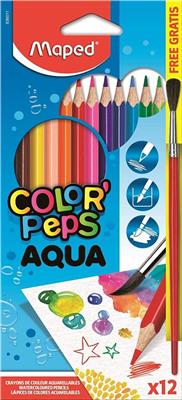 LAPICES MAPED COLOR x 12 u. AQUA