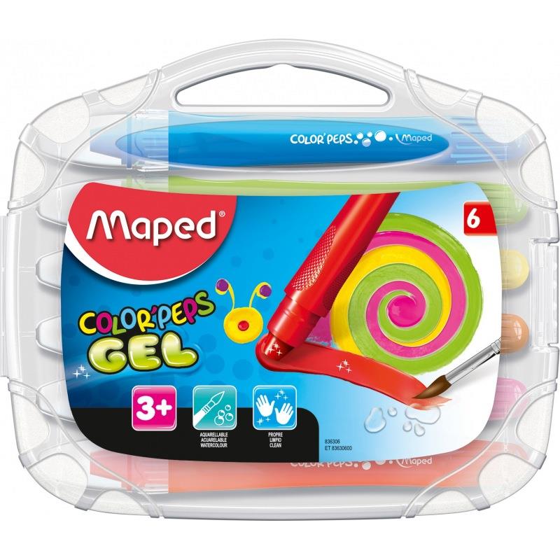 CRAYON MAPED GEL x  6 u.