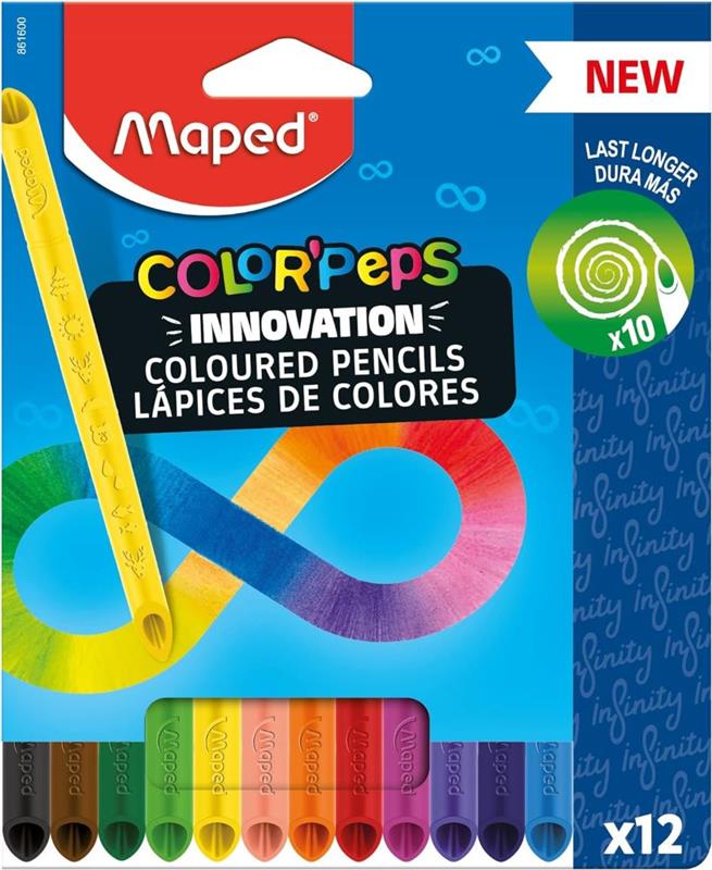 LAPICES MAPED INFINITY x 12 u.