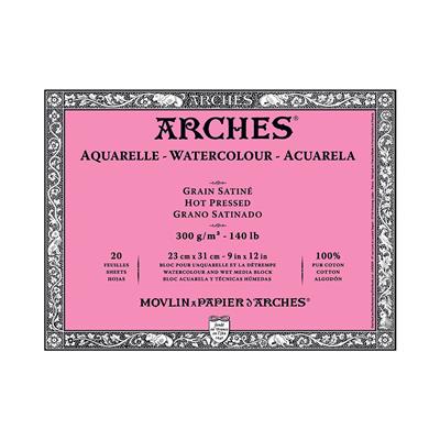 BLOCK ARCHES 23 x 31 cm. en 300 g. Grano Satinado