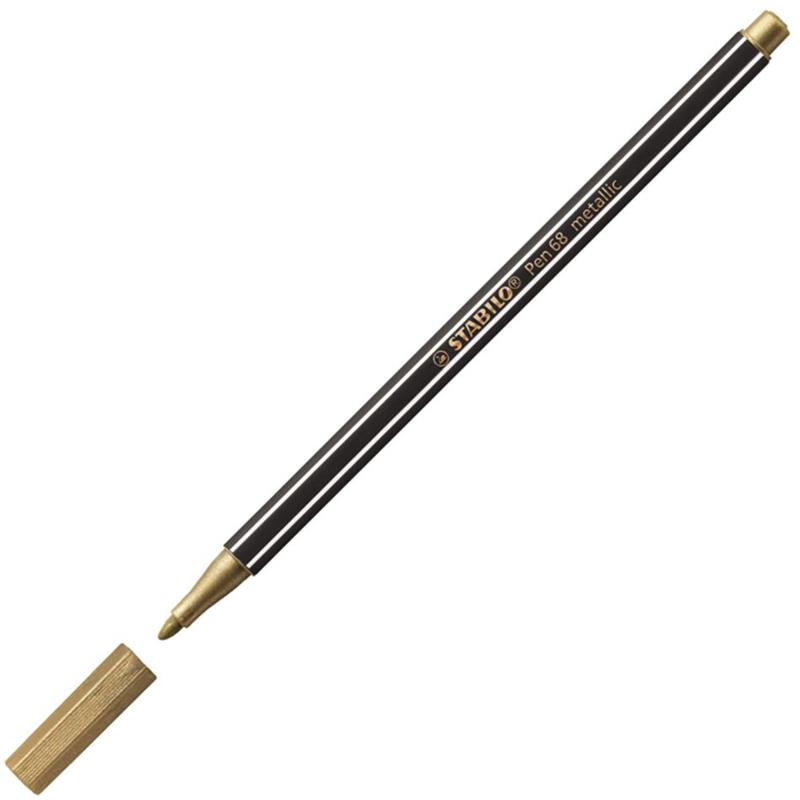 MARCADOR PEN 68 METAL ORO