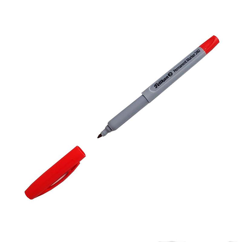 MARCADOR PELIKAN 240 Rojo Indeleble