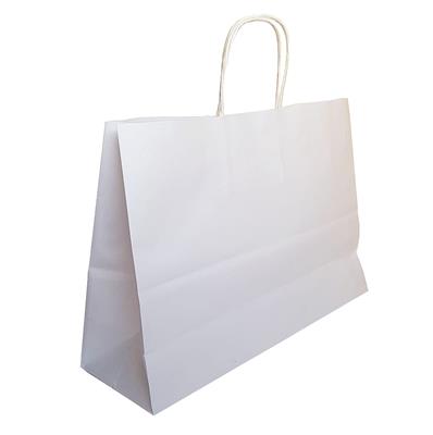 BOLSA PAPEL 32x10x23 con Manija Blanca