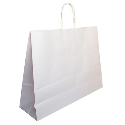 BOLSA PAPEL 43x12x32 con Manija Blanca