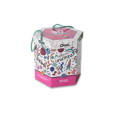 SET COLORING OLAMI x 90 Piezas 