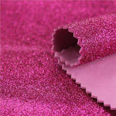 GOMA EVA GLITTER Fucsia