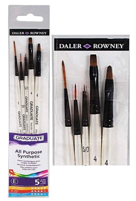 PINCEL GRADUATE x 5 Detail Set