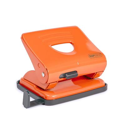PERFORADORA RAPESCO Metal 25 Hojas Naranja