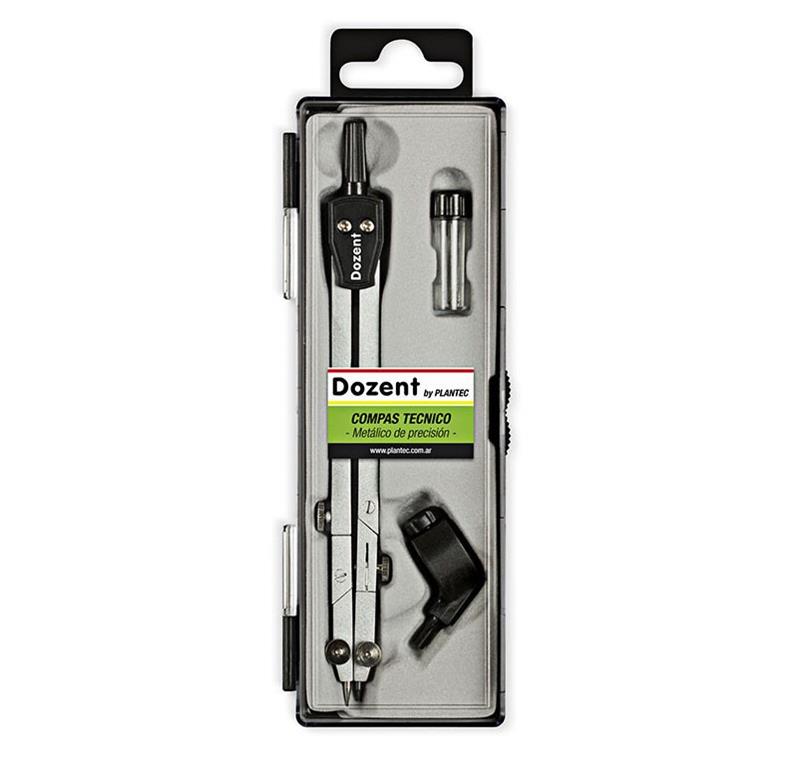 COMPAS DOZENT METALICO con PROLONGACION